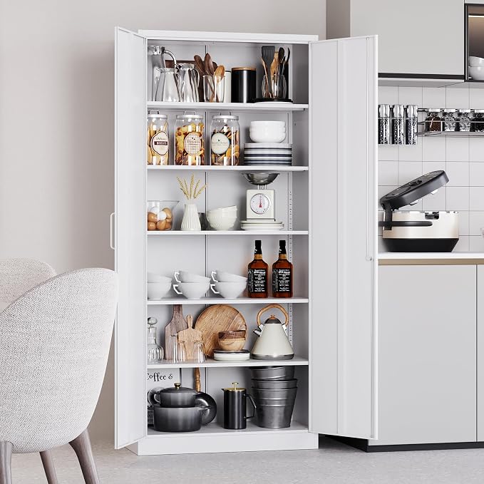 SISESOL Metal Storage Storage Cabinet - Image 2