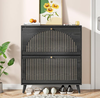 Fsbecl Shoe Storage Cabinet for Entryway by Fsbecl