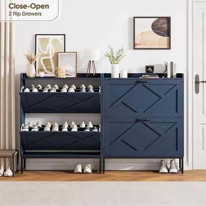 Nicetree Shoe Storage Cabinet, Shoe Cabinet - Image 3