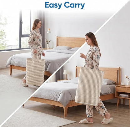 efluky Slim Laundry Basket, Narrow Laundry Hamper - Image 4
