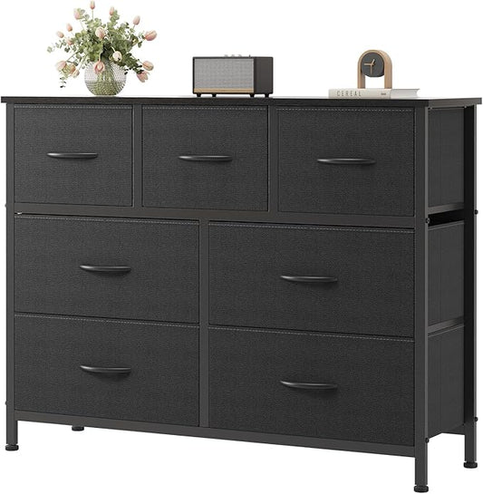 OLIXIS Black Dresser for Bedroom by OLIXIS