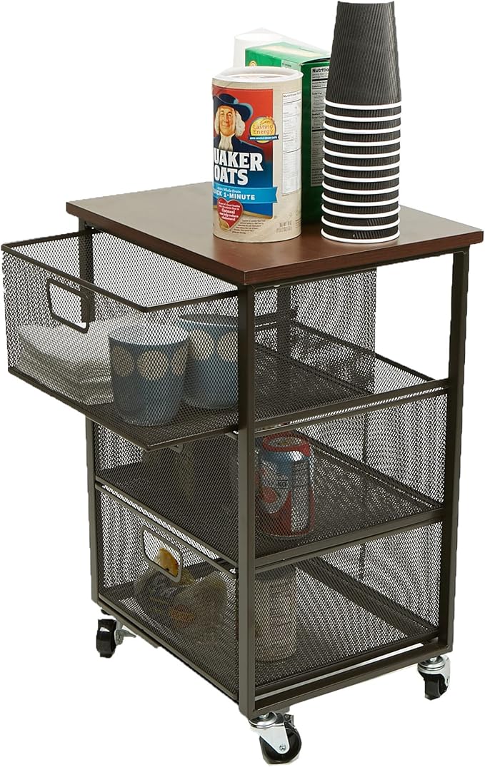 Mind Reader 3 Drawer Storage Organizer - Image 4