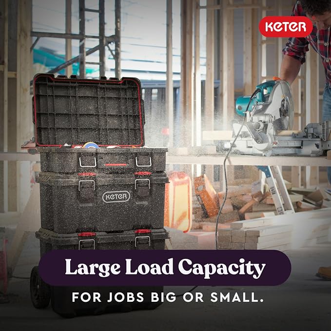 Keter Stack-n-Roll Modular Tools Organizer - Image 8