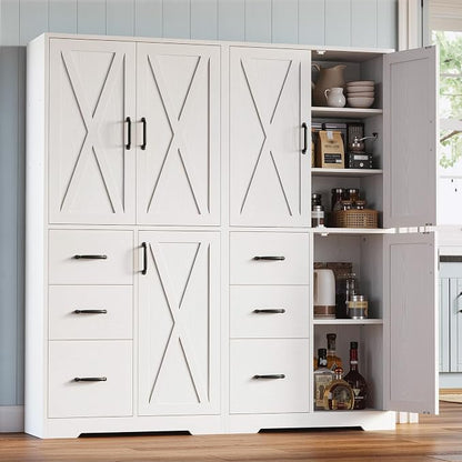 IRONCK Pantry Cabinet, Kitchen Storage Cabinet - Image 3