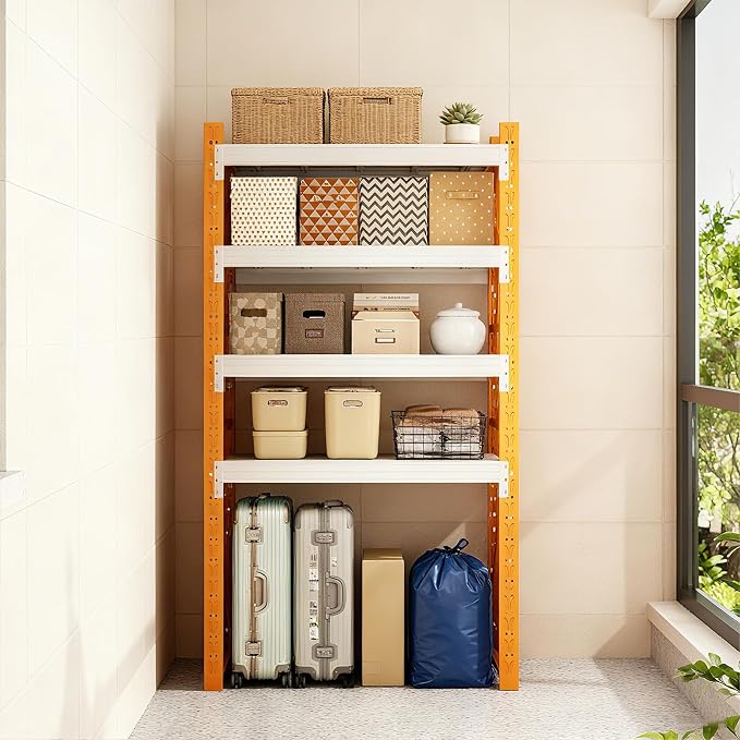 79" H Garage Shelving, 3000LBS Heavy Duty Storage Rack, 4 Tiers Metal Storage - Image 6