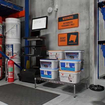 24" Deep x 36" Wide x 8" Height Wire Shelving Kit | 1-Tier | NSF Commercial - Image 8