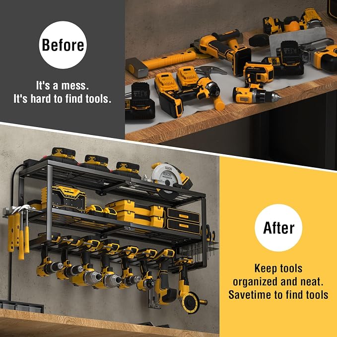 YYR Heavy Duty Power Tool Organizer - Image 9