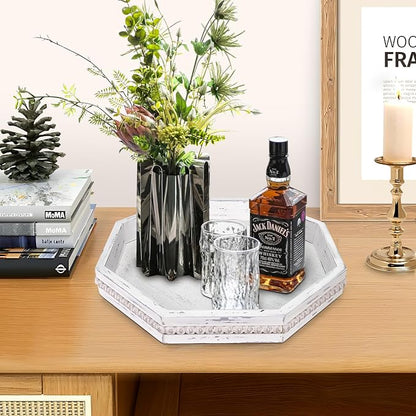 Wooden Decorative Tray, Small Serving Tray - Image 3