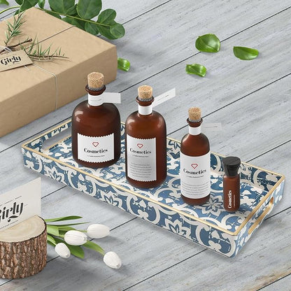 Bathroom Vanity Tray for Countertop, Small Plastic Toilet Tank Tray Versatile - Image 6