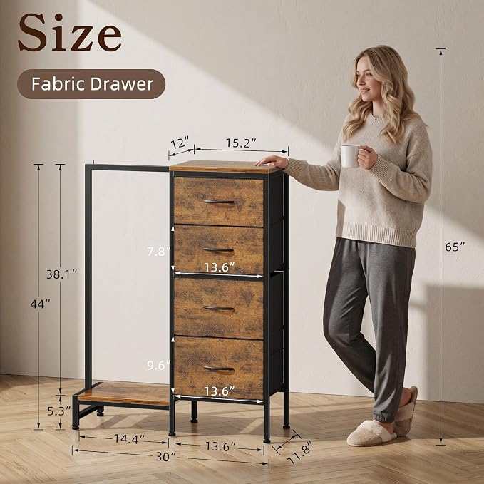 HIGDBFE Tall Dresser 44''H - Image 5