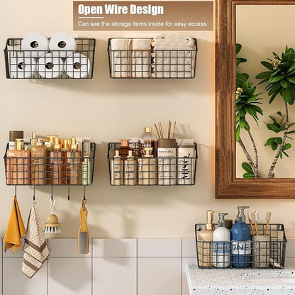 Sonyabecca 4 Pack Hanging Wall Basket - Image 8