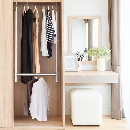 Deco Brothers Adjustable Hanging Closet Rod - Image 5