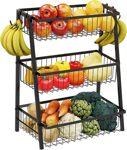 Simple Trending 3-Tier Trapezoidal Fruit Basket by SimpleTrending