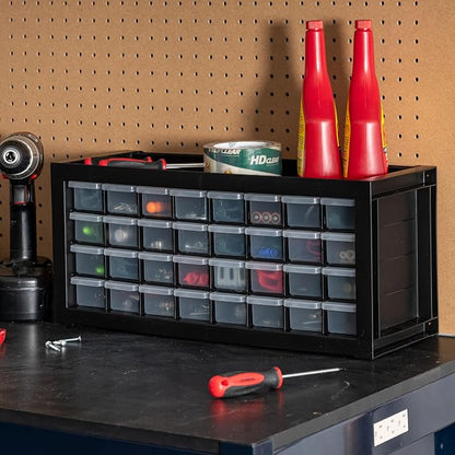 IRIS USA 32-Drawer Tool Organizer, Nuts & Bolts, Small Parts, Electronics - Image 2