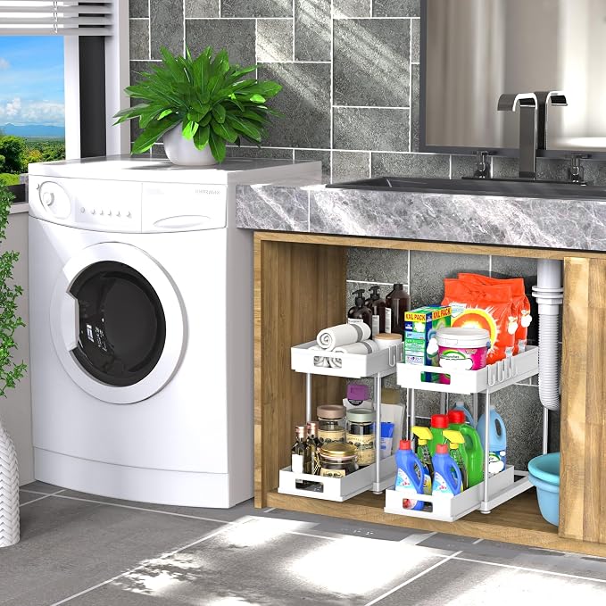 2 Pack Under Sink Organizer - Image 6