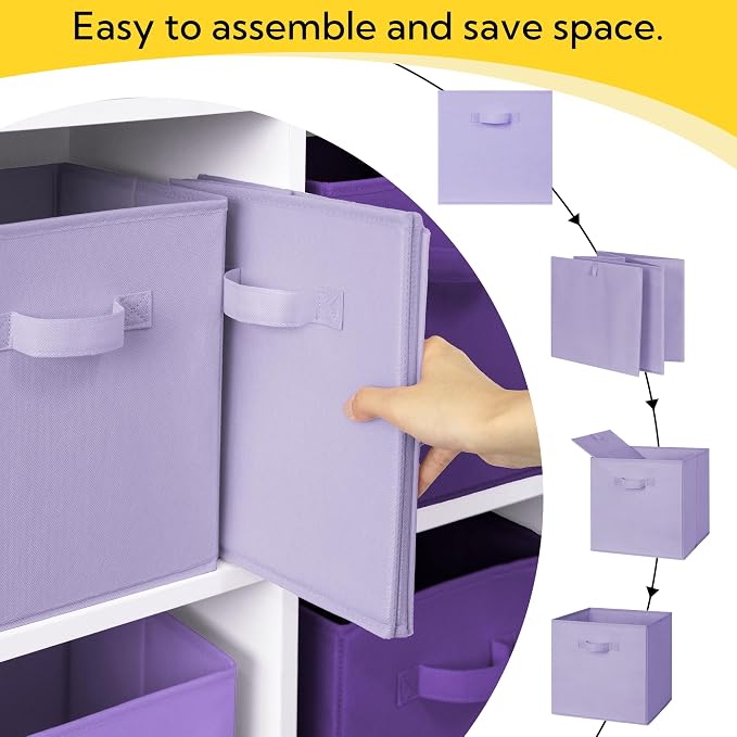 Cupic Cupid 13 Inch Storage Cube, Fabric Cube Storage Bin - Image 8
