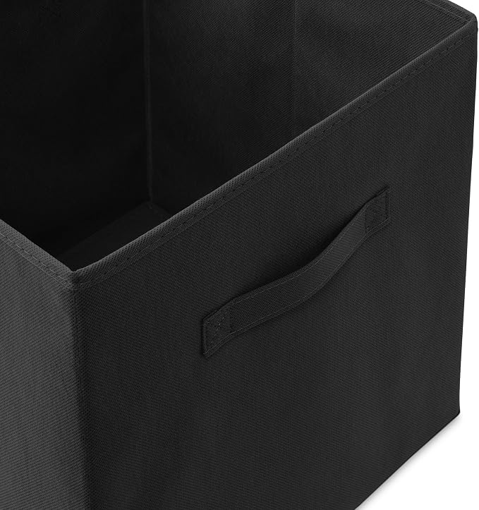 Casafield Set of 6 Collapsible Fabric Cube Storage Bins, Cubby Organizers & More - Image 3