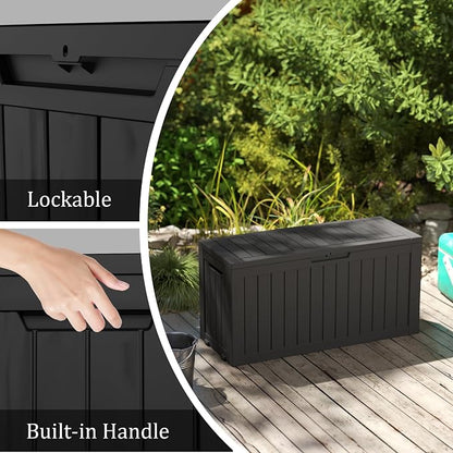 80 Gallon Outdoor Storage Box - Image 4