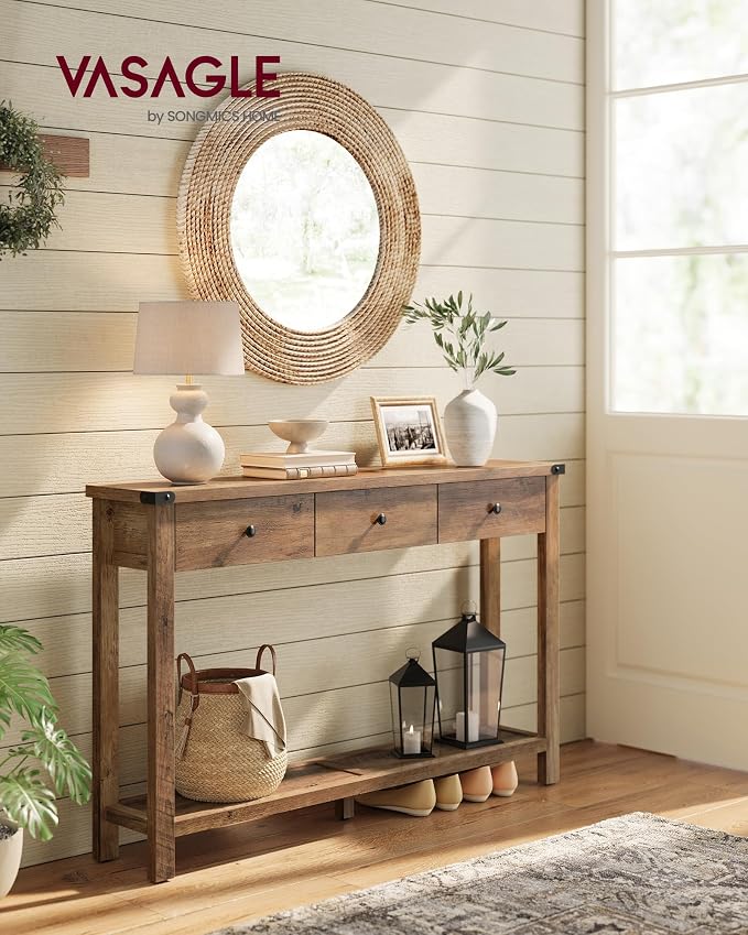 VASAGLE LIRY Collection Narrow Console Table - Image 2
