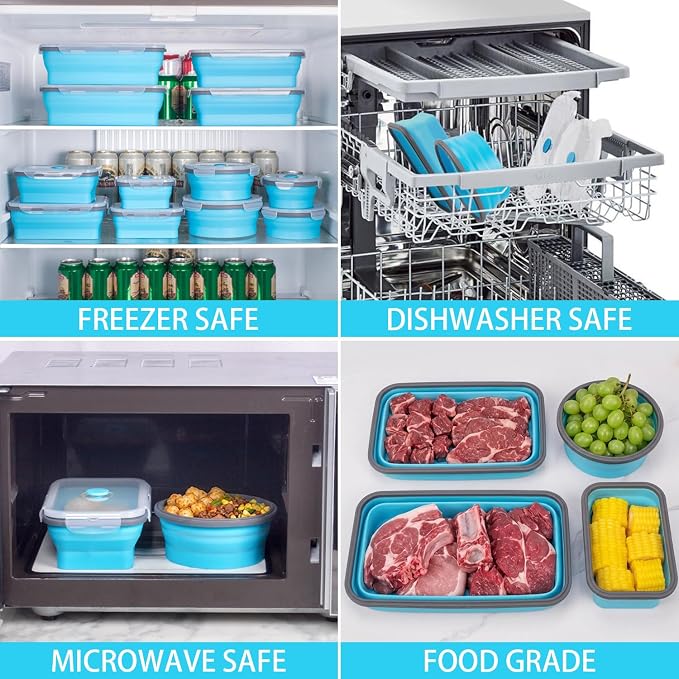 Collapsible Food Storage Containers - Image 5