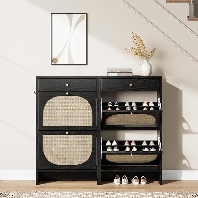 Nicetree Shoe Cabinet for Entryway, Slim Shoe Rack - Image 7