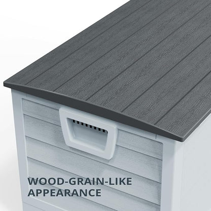Foldable 75 Gallon Outdoor Storage Box, Plastic Storage Containers - Image 8