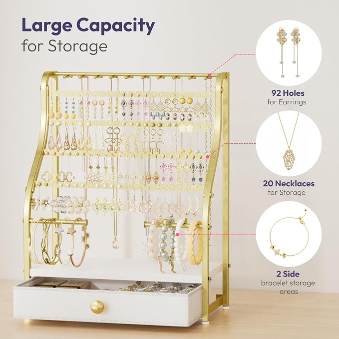 SWTYMIKI Earring Holder Organizer - Image 3