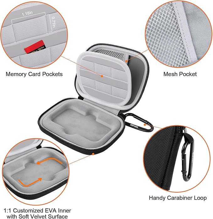Hard Case for SanDisk Extreme Portable SSD 500GB 1TB 2TB 4TB 8TB External Solid - Image 4