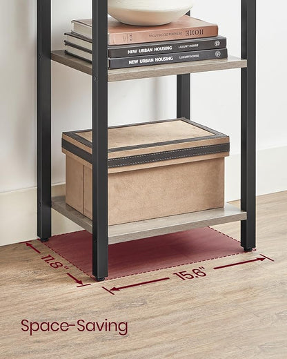 VASAGLE 5-Tier Bookshelf, Bookcase - Image 3