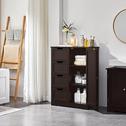 Yaheetech Large Bathroom Floor Cabinet - Image 2