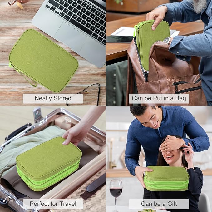 FYY Electronic Organizer, Large Travel Cable Organizer Bag Pouch Electronic - Image 7