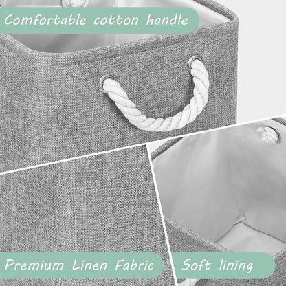 FinishingBo 11 inch Cube Storage Bin - Image 6