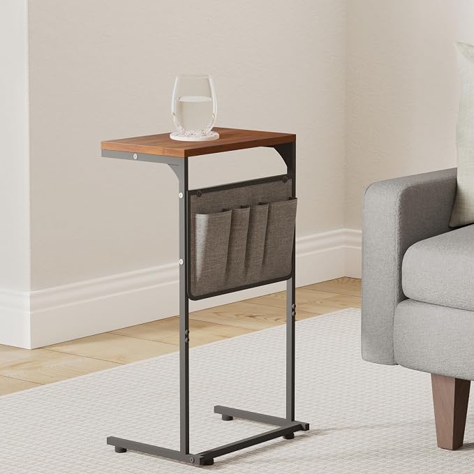 Vantic C Shaped End Table Set of 2, Small Side Table - Image 2