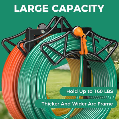 Garden Hose Holder Holds 2 * 160Ft Hoses, Heavy-Duty Freestanding Hose Holder - Image 2