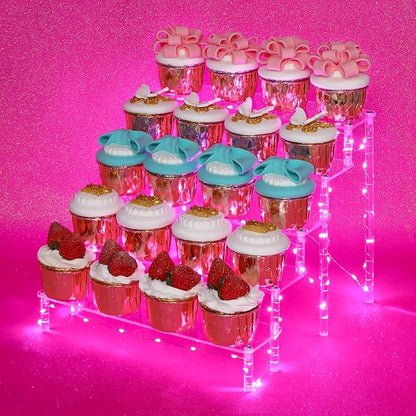 DIWNELEM 5 Tier Acrylic Risers by DIWNELEM