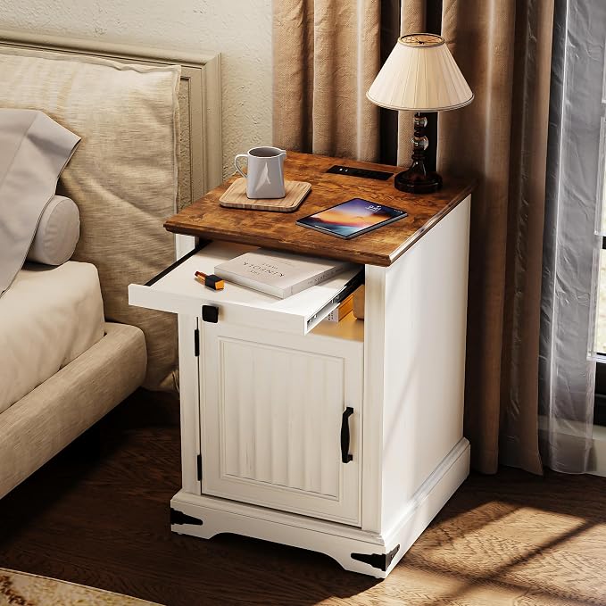 IRONCK Farmhouse Nightstand - Image 2
