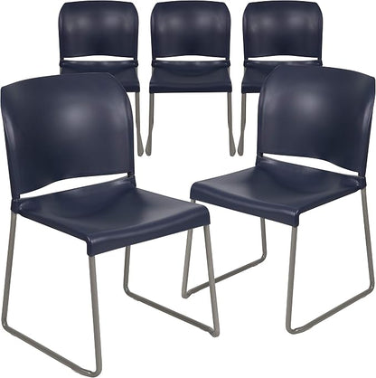 Flash Furniture Hercules Series Contoured Stacking Chairs - Image 4
