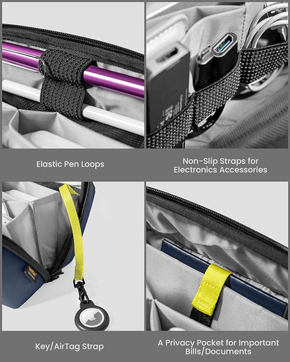 tomtoc Electronic Organizer Accessory Tech Pouch - Image 3