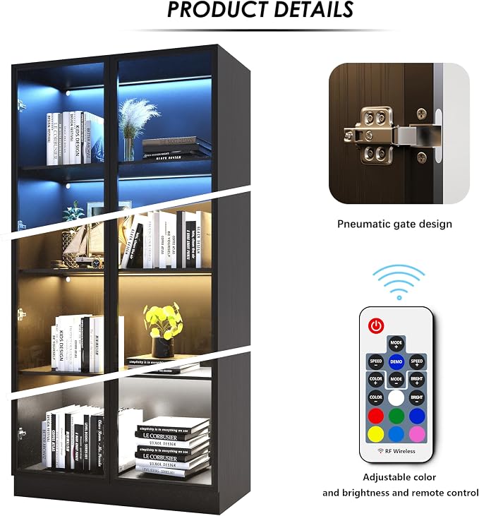 Wooden Display Storage Cabinet - Image 3