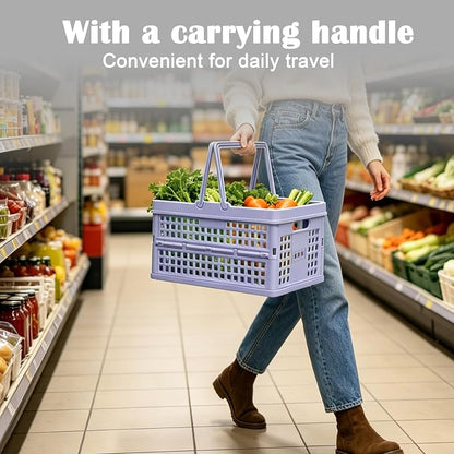 Foldable Small Plastic Baskets - Image 5