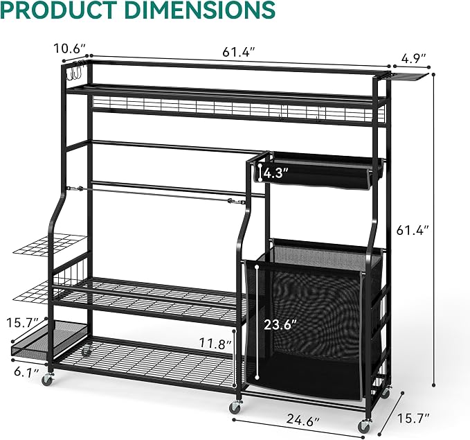 YITAHOME Multi-Functional Sports Organizer - Image 7