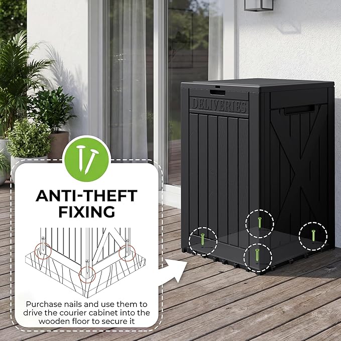 Greesum 52 Gallon Extra Large Deck Box - Image 5