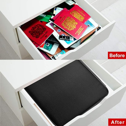 DocSafe Document Bag with Lock, Fireproof 3-Layer File Storage Box, Document - Image 6