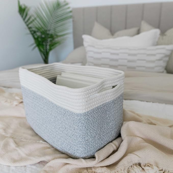 OrganiHaus Set of 3 Woven Storage Baskets - Image 8