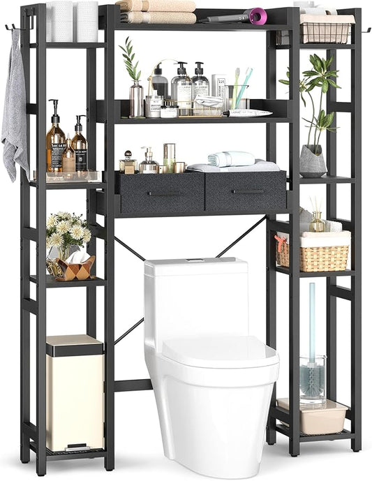Over The Toilet Storage with 2 Drawers by Besiost