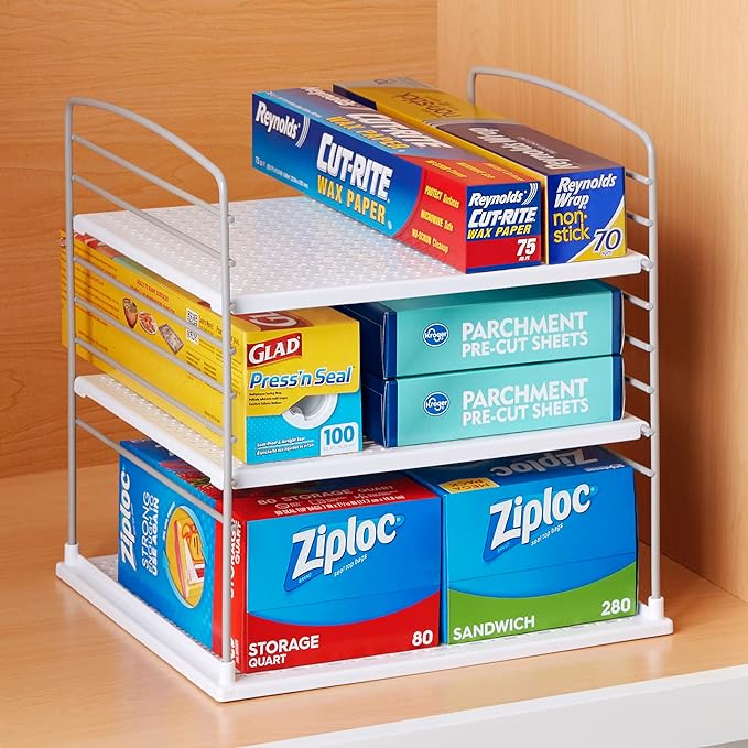 YouCopia UpSpace Cabinet Box Organizer, Adjustable Kitchen and Pantry Shelf - Image 5