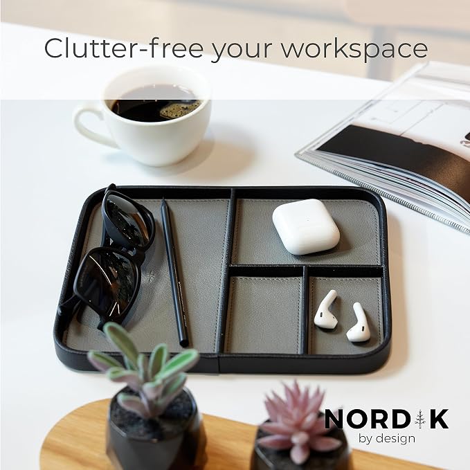 Nordik Leather Valet Tray - Image 4