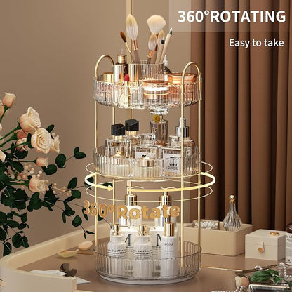 YCIA&DONE Rotating Makeup Organizer - Image 2