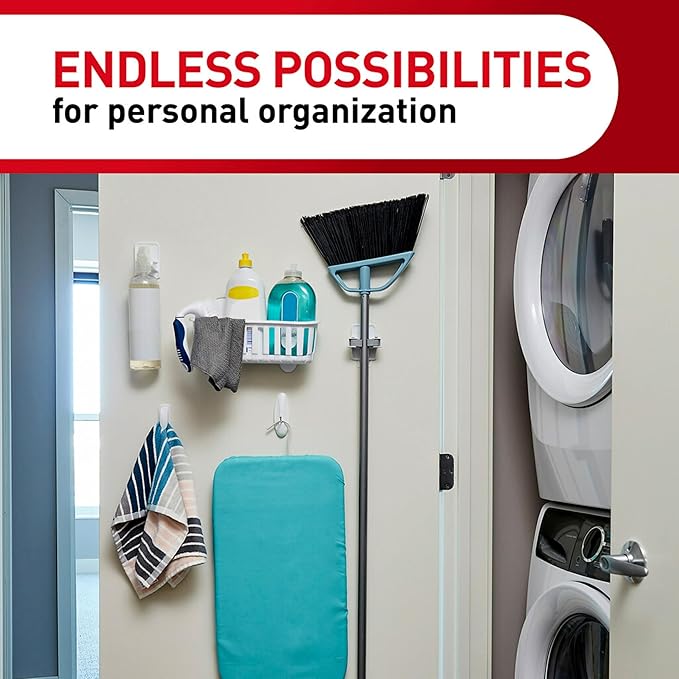 Command Broom and Mop Gripper, Organize Damage-Free - Image 9