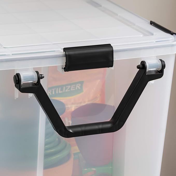 IRIS USA WeatherPro 103 Qt Storage Bins - Image 7